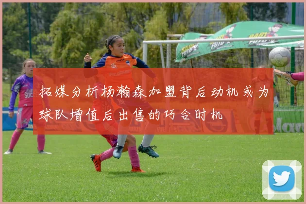 拓媒分析杨瀚森加盟背后动机或为球队增值后出售的巧合时机